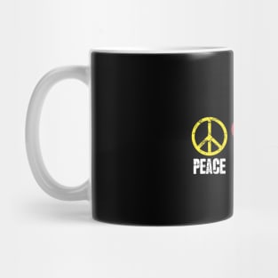 Peace Love Dive Scuba Diving Mug